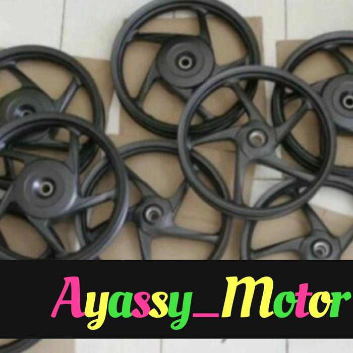 VELG SPACY/BEAT FI/ BEAT KARBU/VARIO KARBU ORIGINAL SEPASANG.