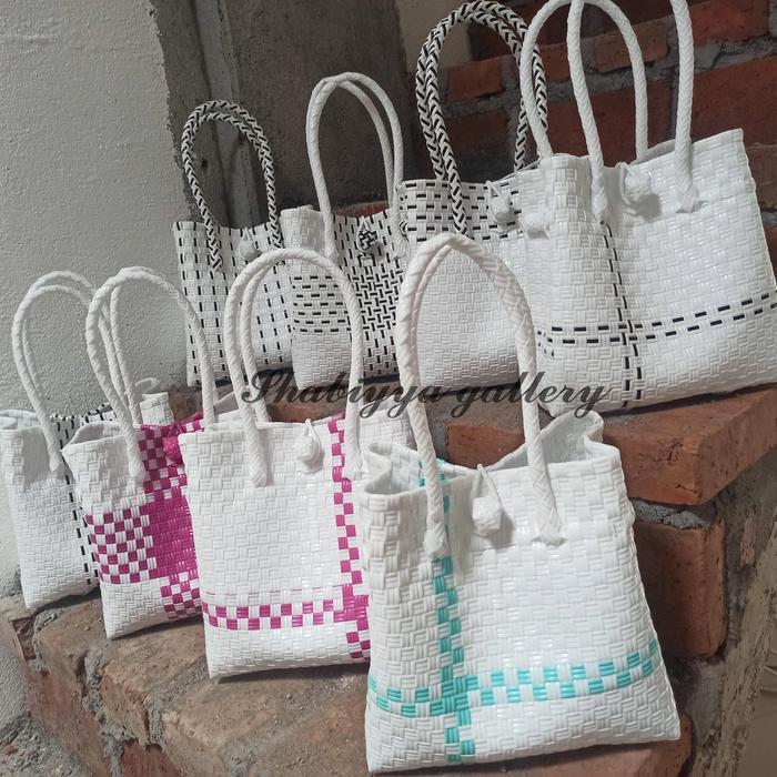 Jali Bag Premium Kombinasi Putih