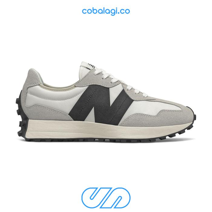 Sepatu Sneakers New Balance 327 Sea Salt Black ORIGINAL RESMI NB327