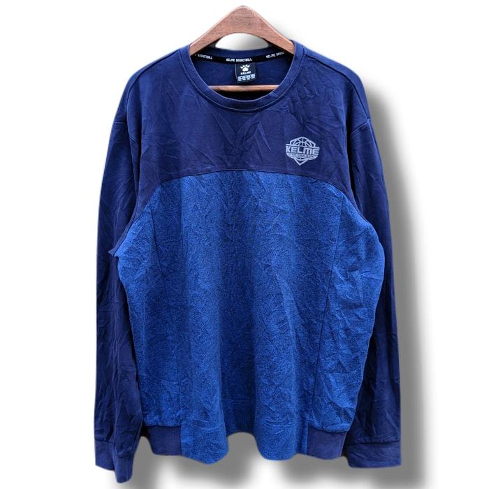 thrift crewneck second kelme basketball