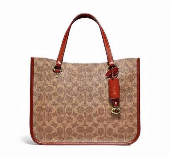 COACH TYLER CARRYALL 28 IN SIGNATURE CANVAS ORIGINAL / TAS WANITA