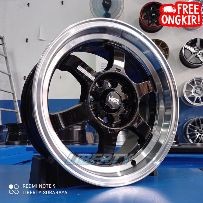 Hsr Wheel Tokyo Rifu Ring 15 Velg Mobil Brio, Ayla, Agya, Sigra, Xenia