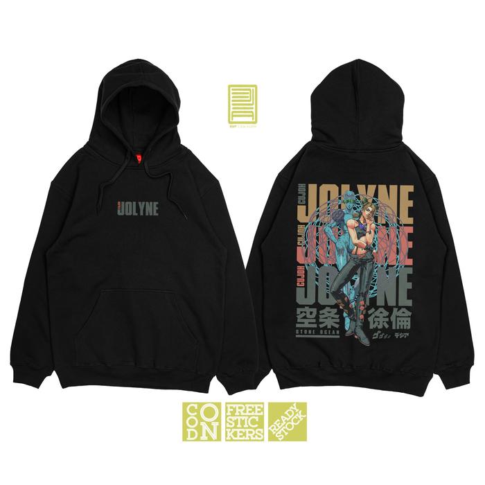HOODIE JOLYNE CUJOH JOJO BIZARRE ADVENTURE STONE OCEAN ANIME MANGA DJA