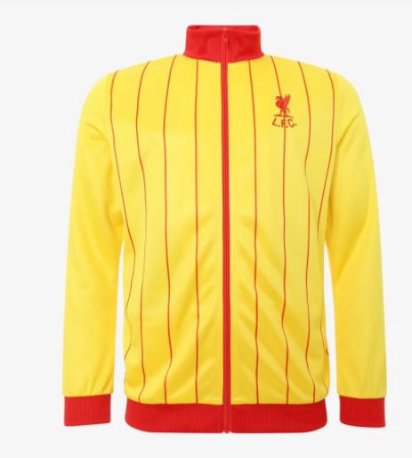 Jaket LIVERPOOL ORIGINAL LFC RETRO 1982 AWAY TRACK JACKET, Official!