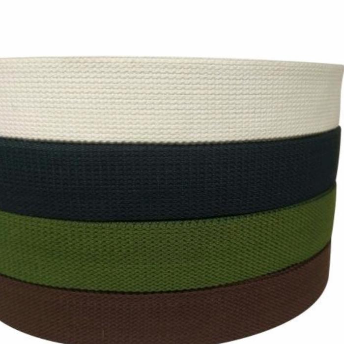 tali webbing katun 3.8 cm tali tas katun 3.8 cm webbing katun tebal