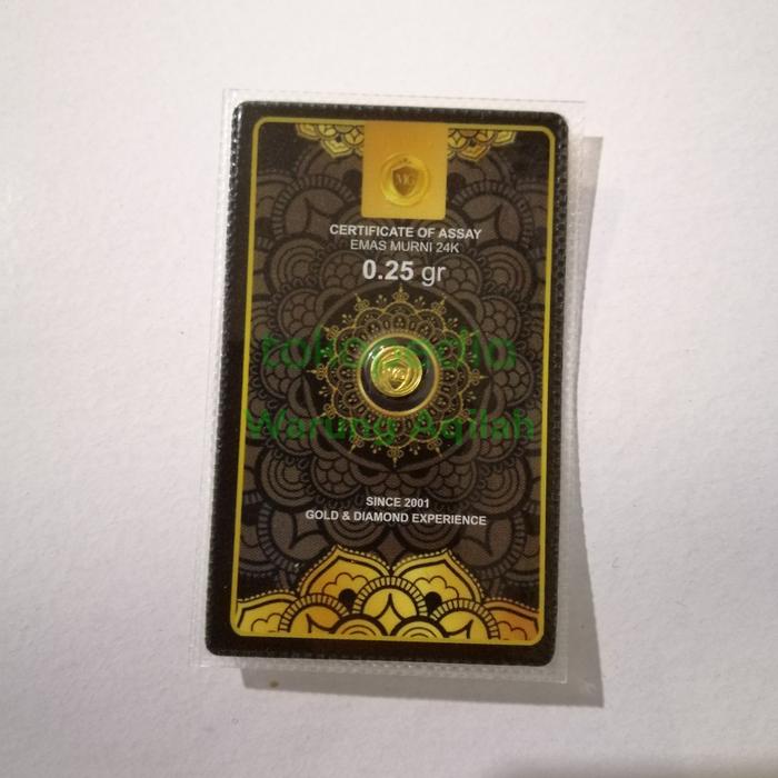 Paket Minigold 0.25 gram
