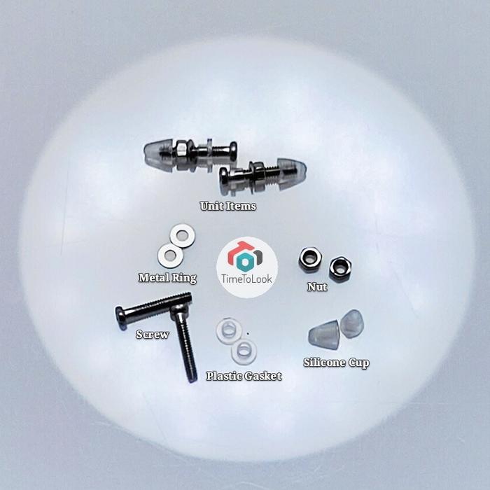 Screw Baut Kacamata Baut Rimless Frame Sungglas Mur Kacamata