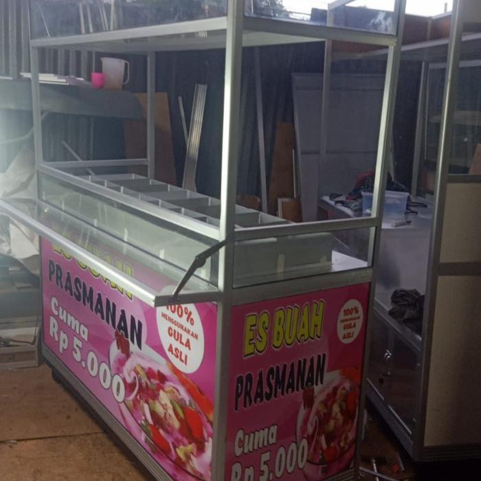 Gerobak Es Buah Prasmanan Pak Hendra plus ongkir