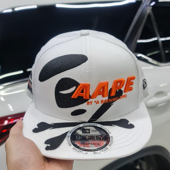 Topi New Era X AAPE Big Logo