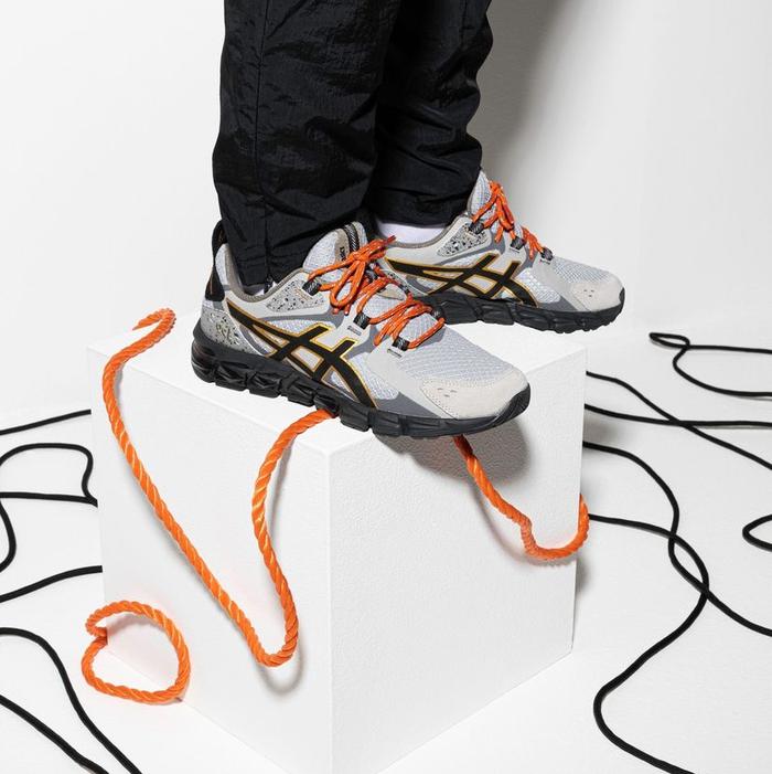 Asics Gel - Quantum 180 “Grey/Orange”