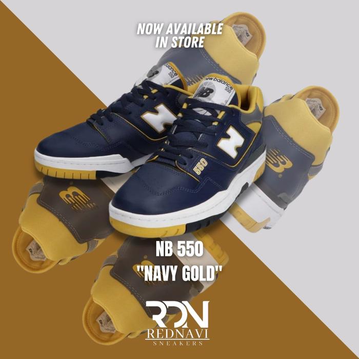 New Balance NB 550 Navy Gold Original