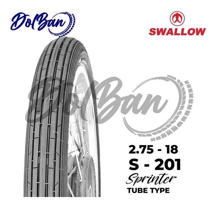 BAN LUAR SWALLOW 275-18 RING 18 S-201 SPRINTER TUBETYPE
