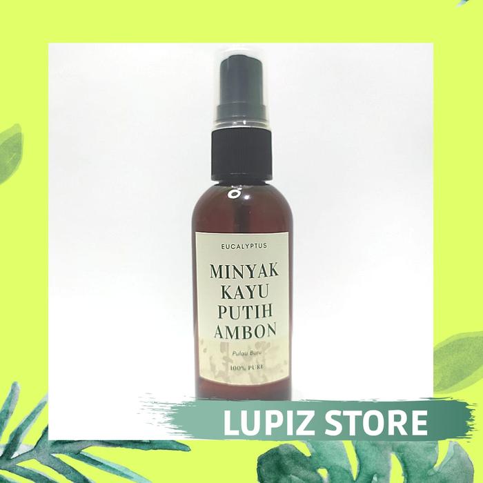 MINYAK KAYU PUTIH EUCALYPTUS OIL CAJAPUT OIL ASLI AMBON 60 ml