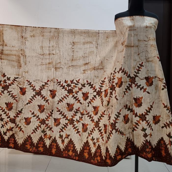 kain batik tulis serat kayu 0129