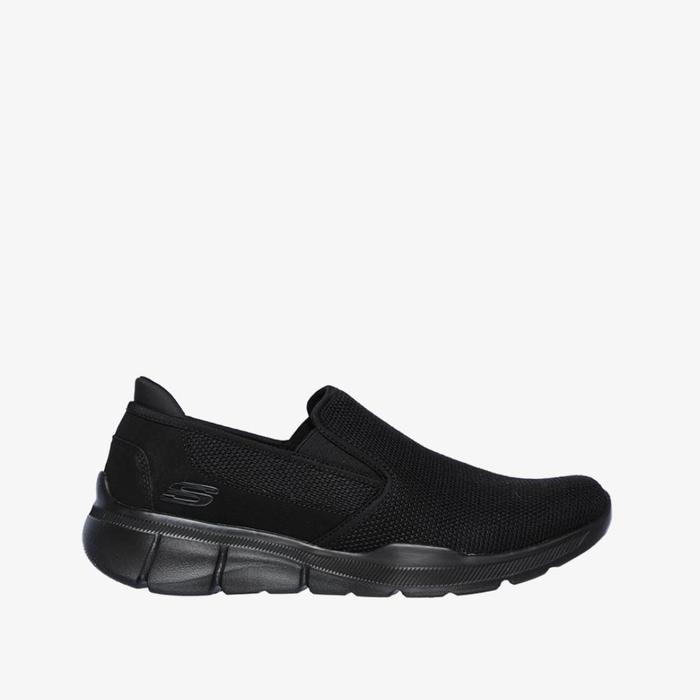 Skechers Equalizer 3.0 Mens Sneakers Shoes Mono Black Original