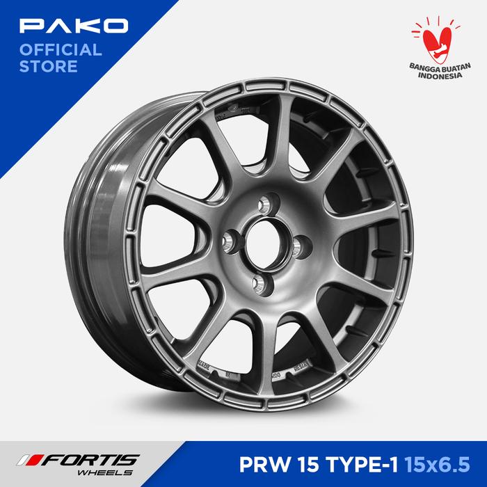 Velg Mobil Fortis Wheels PRW Type 1 Rally Ring 15 - Pako Wheels