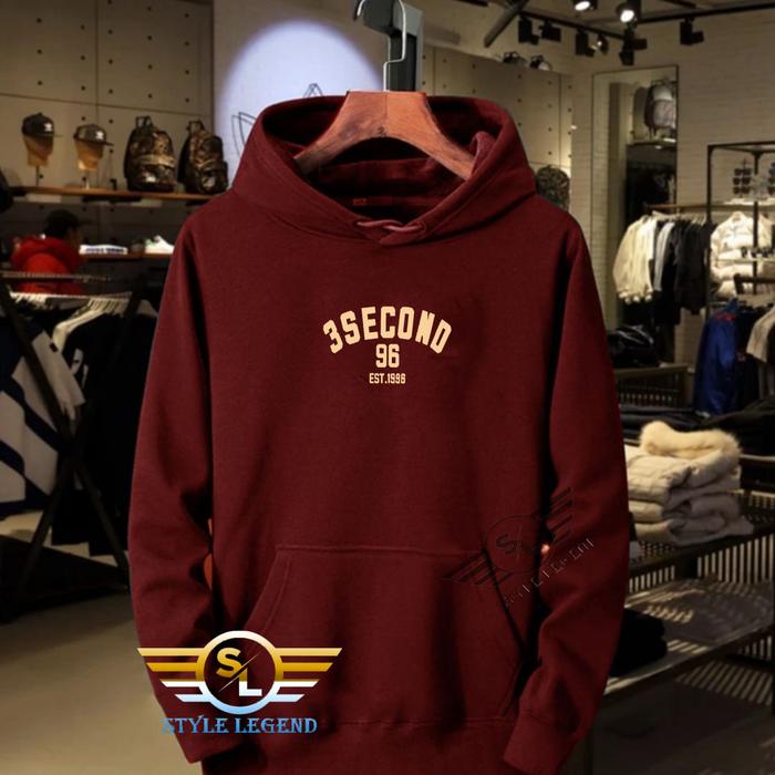 hoodie 3second/jaket hoodie pria/wanita/ hoodie distro 3second 12