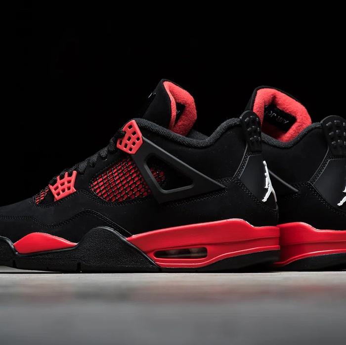 Nike Air Jordan 4 Thunder Red Original