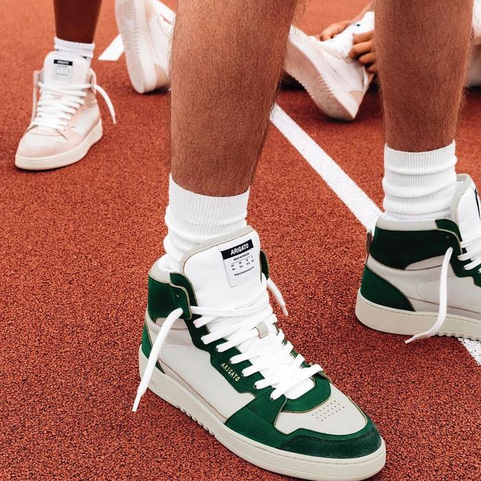 Axel Arigato Dice Hi Sneaker “White/Green”