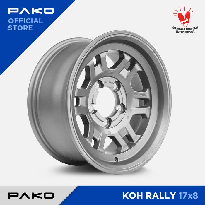 Velg Mobil Pako Wheels KOH Flensa Standar Ring 17 - Pako Wheels