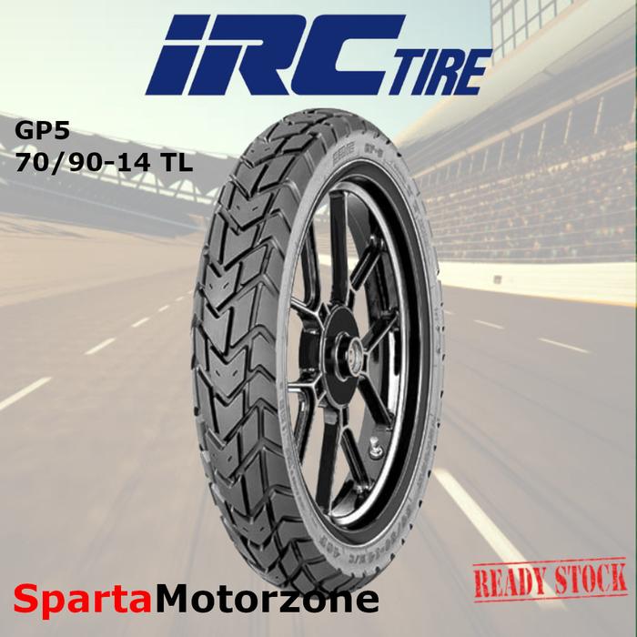 Ban Motor Tubeless IRC GP5 70/90-17