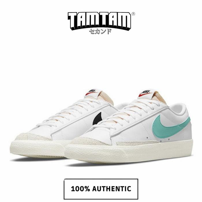 NIKE BLAZER 77 LOW WASHED TEAL 100% Original