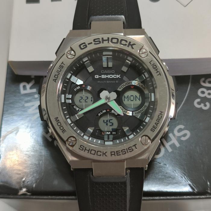 CASIO G SHOCK GST W110 jam tangan PRELOVED BEKAS SECOND bukan seiko 5
