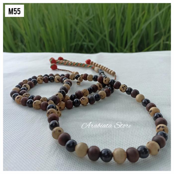 Tasbih Unab mix Oud Sholib Yuser Luz Putih