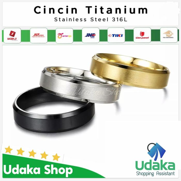 cincin titanium asli