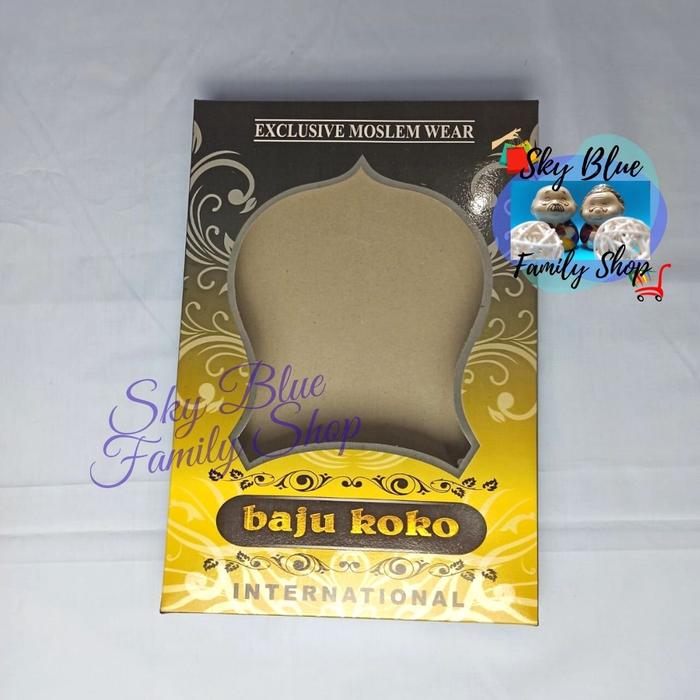 BOX KOKO - Dus Kotak Baju Koko untuk tambahan packing