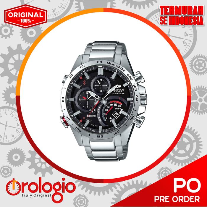Casio Men's EQB-501XD-1ACF Edifice Connected Analog Display Quartz Red