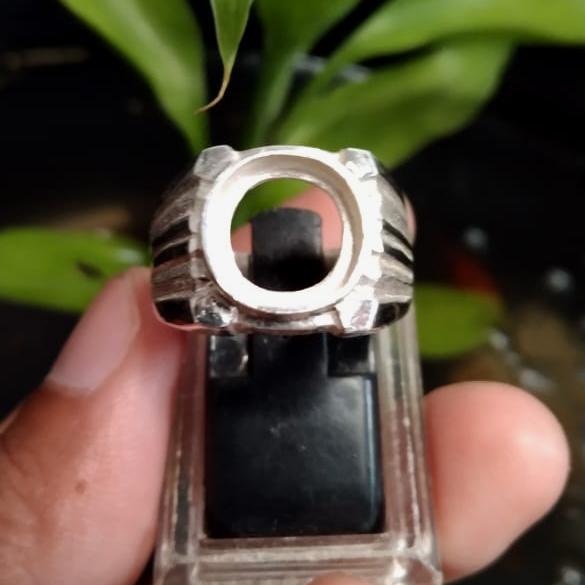 cincin pria perak polos/cincin emban perak asli 97%