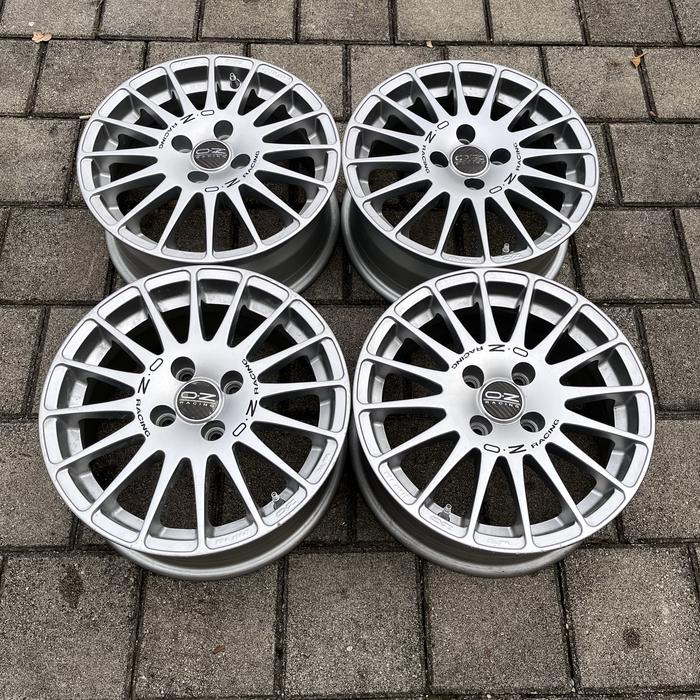 Velg Original OZ Superturismo GT R15 4x100 made in Italy rally brio
