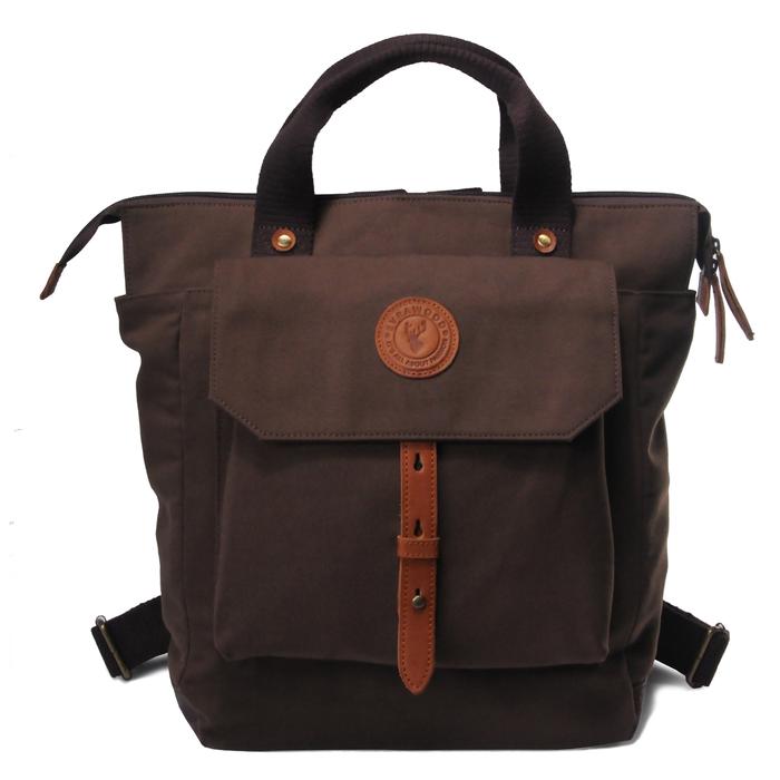 Tas Evrawood Everton Backpack - Dark Brown
