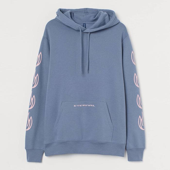 HOODIE H&M ETERNAL BLUE