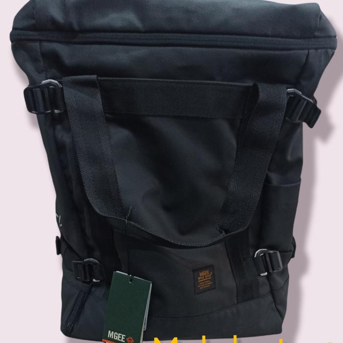 Tas ransel original MGEE JUSTIN C008 BLACK
