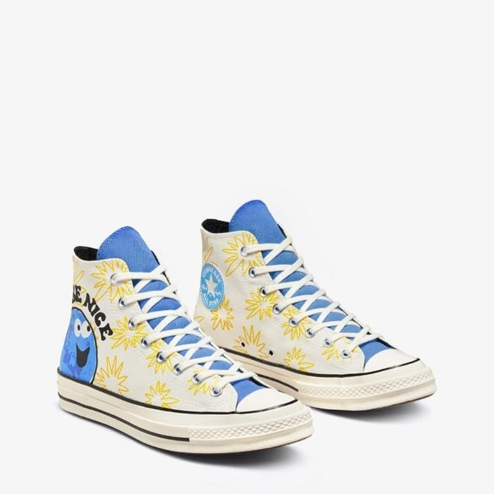 Converse 70s Hi Be Nice University Blue Amarillo