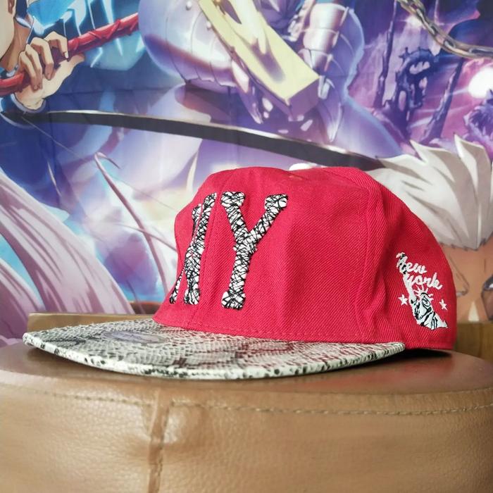 Korea Brand Snapback Topi Import Fashion Original Second Baru Merah