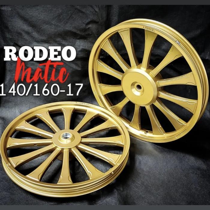 velg ring 17 motor matic honda merk power tipe rodeo warna gold