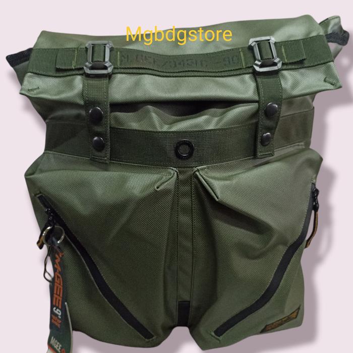 Tas ransel original MGEE JUSTIN C004 GREEN