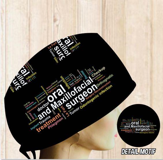 Head Cap / Surgical Cap / Topi Dokter OMFS
