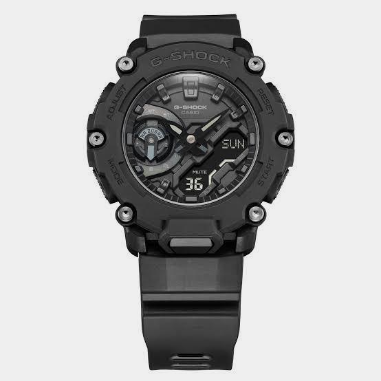 CASIO G-SHOCK GA-2200BB- 1ADR CARBON CORE( NEW )