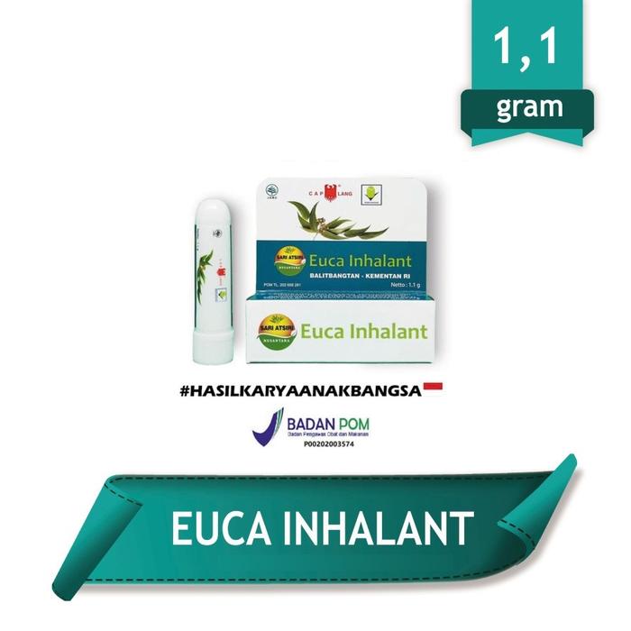 Cap Lang Euca Inhalant / Caplang Inhaler Eucalyptus Kayu Putih Hirup