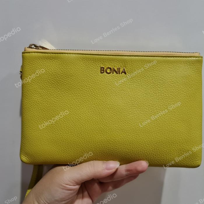 Bonia small bag original preloved - green stabilo