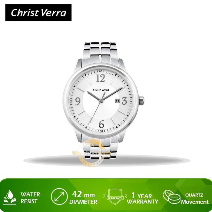 Jam Tangan Christ Verra CV 72023L-11 SLV Original Murah