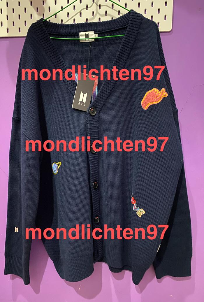 BTS POP UP SEOUL DNA CARDIGAN
