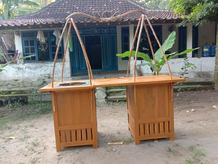 Gerobak Pikul Angkringan/Soto/Sate