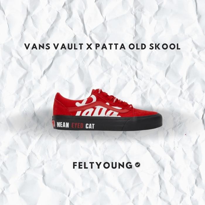 Vans Vault x Patta Old Skool High Risk Red Original