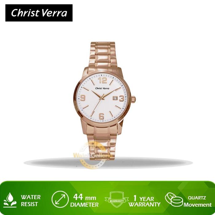 Jam Tangan Christ Verra CV 71112G-22 SLV Original Murah