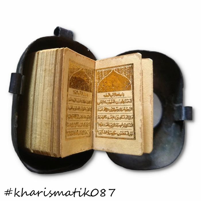 AL QURAN KITAB STAMBUL TINTA EMAS BISA UNTUK LIONTIN KALUNG